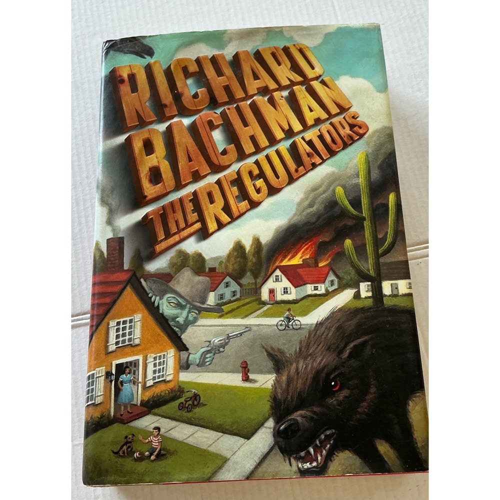 Richard Bachman The Regulators First Edition Hardcover Stephen King 1996 Horror